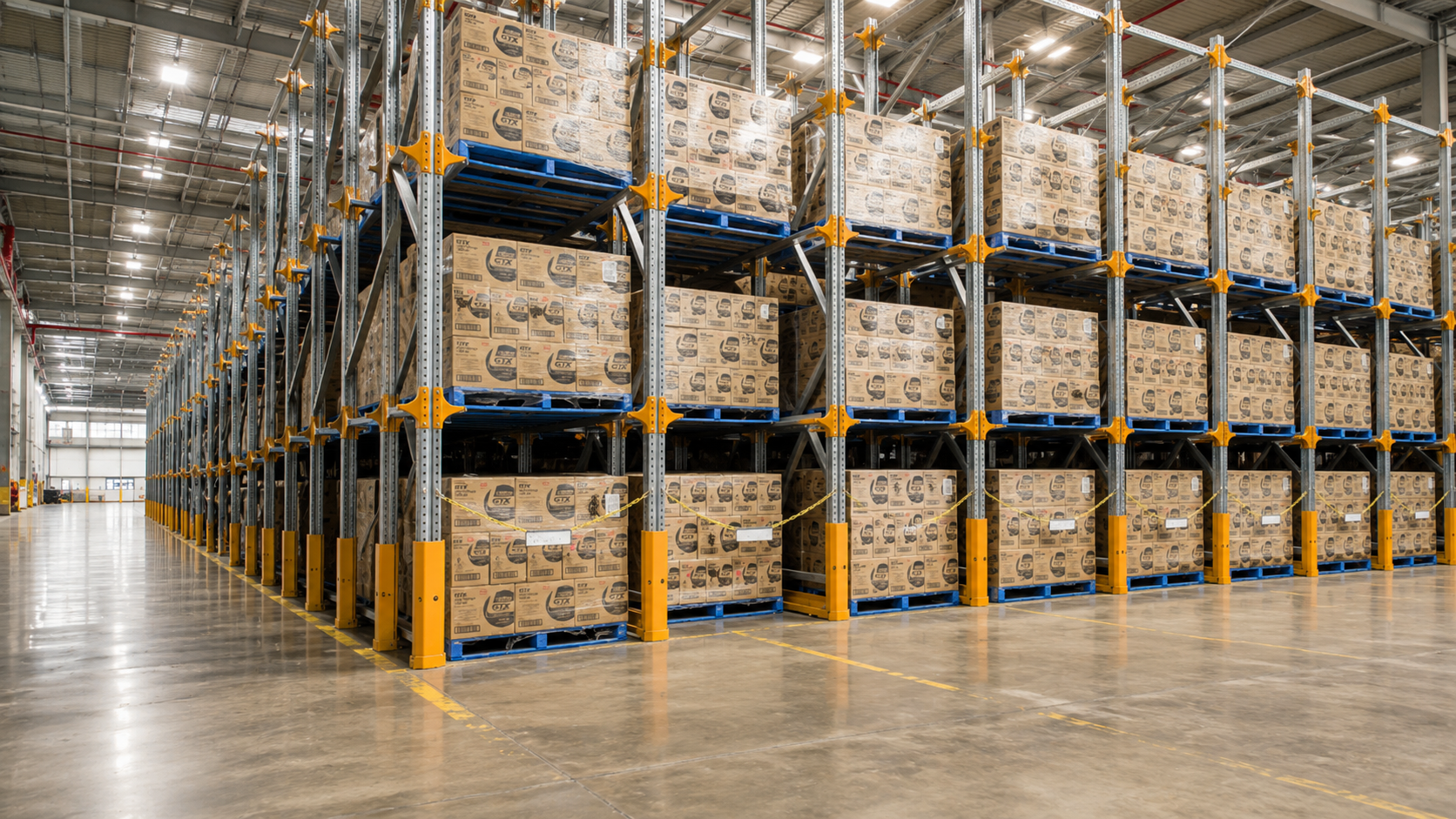 Drive-in Racking warehouse storage system